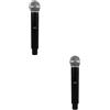 2 Pack Microfono Per Palco Supporto Finto Giocattolo Con Bambini