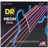 DR Strings DR String NPE-9 Neon Pink Set di corde per chitarra elettriche