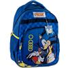 CERDÁ LIFE'S LITTLE MOMENTS Sonic - Zaino scolastico medio per bambini e bambine, 42 cm, 100% poliestere, con schienale imbottito, tasca laterale in rete e manico regolabile, licenza ufficiale per la scuola e il ritorno a scuola