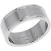 TOM TAILOR - Anello da Uomo in Acciaio inox - Argentato - TT-R0004