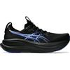 Asics Gel Nimbus 28 Black/Neon Blue da Uomo