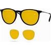 nuove lenti polarizzate di ricambio polarizzate per ray ban 4171 erika 54...