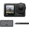 DJI Fotocamera sportiva - DJI - Osmo Action 4 Adventure Combo - Sensore da 1/1,3 pol