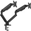 Andaseat Supporto monitor tv Andaseat scrivania Duo 2-9kg Nero