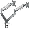 Andaseat Supporto monitor tv Andaseat scrivania Duo 2-9kg Bianco