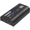 Techly Trasmettitore HDMI Techly Over IP 4K@60Hz Cat.6/6A/7 Fino a 120m Nero