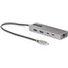 Hub usb StarTech.com Ethernet 2.5Gbps 3porte Grigio [10G2A1C25EPD-USB-HUB]