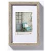 walther design grigio 60 x 80 cm vetro vero Stockholm cornice in legno EA080D