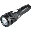 SEAC Sub Torcia R3 FX, Torcia per Pesca Subacquea, in Alluminio, LED Singolo 400 Lumen, Ricaricabile con Cavo Micro USB Unisex Adulto, Nero, 255 g