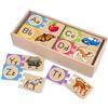 Melissa & Doug 12541 - I Puzzle Alfabeto Inglese con Autocorrezione