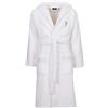 TRUSSARDI RIBBON ACCAPPATOIO IN SPUGNA UNISEX TRUSSARDI WHITE