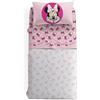 CALEFFI MINNIE SMILE COMPLETO LENZUOLA SINGOLO WALT DISNEY CALEFFI