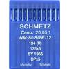 Schmetz, aghi per macchina da cucire industriale, CANU 20:05 1, 134R, SY 1955, DPx5, taglia 80/12