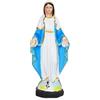Aoneky Statua della Vergine Maria 30cm, Scultura Madonna della Lourdes, Regali Religiosi Cattolica Santissima per Casa Altare Caminetto, Resina