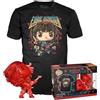 FUNKO POP! & TEE Hunter Eddie, Figura da collezione, Film e serie TV, 150 g