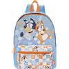 BlueY Zaino Bambino Con Bingo, Zainetto Ragazzo Scuola Elementare Con Ampio Scomparto Per Scuola E Tempo Libero, Blu One Size