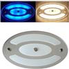 Marvix - Lampada da soffitto a LED, 12 V, 24 V, dimmerabile, 6 W, Finitura a Specchio, Interruttore per Interni per Camper, roulotte, Camper e Barche