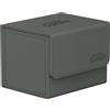 Ultimate Guard - Custodia Sidewinder da 100+ guaine XenoSkin, grigio tinta unita