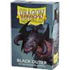 ‎Arcane Tinmen Arcane Tinmen Dragon Shield Matte Black Outer Sleeves (100) AT-13003