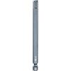 QUARKZMAN Punte Cacciavite testa esagonale piatta H6 (6mm) con Punta Magnetiche Gambo Esagonale 1/4 Lunga 100mm (4) in Acciaio S2 Inserti per Avvitatore Metrico con Bussola, Blu