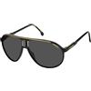 Carrera Occhiali da Sole CHAMPION65/N BLACK/GREY 62/12/130 unisex