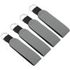 PATIKIL Portachiavi Galleggiante Neoprene, 4pz Portachiavi Galleggiante Impermeabile Portachiavi Galleggiante Sublimazione per Sport Acquatici Aperto, Grigio