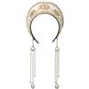 GRACEART Collana con perle artificiali Anne Boleyn, M