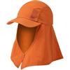 Buff® Desert cap Solid Ginger L/XL, Colore: Arancione., Taglia Unica