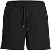 JACK & JONES Pantaloncini da Mare Regular Fit Black L