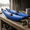 Kayak in PVC con pontone galleggiante e estremità rinforzate, kayak gonfiabile