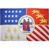 AZ FLAG Bandiera Detroit 90x60 cm Stendardo Americana Poliestere 100D Asola | Uso interno ed esterno bandiera decorativa doppie cuciture e bordi rinforzati con guaina per asta