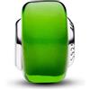 PANDORA Ciondolo Moments in argento 9 con vetro di Murano verde