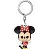 Funko Pop! Keychain: Disney Classics - Minnie Mouse - Mini Figura in Vinile da Collezione Novità Portachiavi - Riempitivi per Calze - Idea Regalo - Merchandising Ufficiale - Movies Fans - Minifigure