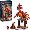 LEGO Harry Potter Fanny: la Fenice di Albus Silente Giocattolo - Set Play & Display con Figura di Uccello - con Cappello Parlante e Spada di Grifondoro - Regalo per Bambine e Bambini da 8 Anni - 76448
