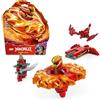 LEGO NINJAGO Spinner del Drago Spinjitzu di Kai - Trottola Giocattolo Ninja con Elementi di Potere e 2 Minifigure con Spade, Giochi per Bambini e Bambine da 6 Anni da La Rivolta dei Draghi 71823
