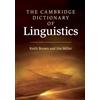 Keith Brown Jim Miller The Cambridge Dictionary of Linguistics (Tascabile)