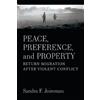 Sandra F Joireman Peace, Preference, and Property (Copertina rigida)