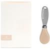 Cupido&Co. Spalmaburro Beige con Confezione in Busta - Coltello Spalma Burro Elegante H 11,5 cm