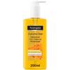 Neutrogena Curcuma - Gel detergente per il viso, lenitivo 3 in 1, 200 ml