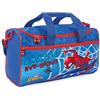 PERLETTI Borsa Sport Bambino Spiderman Blu e Rosso - Borsone Palestra per Bambini Uomo Ragno con Tracolla e Tasca Frontale - Sacca Sportiva Bimbo Marvel Spider Man Viaggi - 40x24x20 - Perletti (Rosso e Blu)