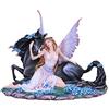 Nemesis Now Spirit Bond - Statuetta a forma di unicorno, in poliresina, taglia unica, colore: viola e rosa