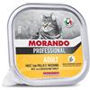 MORANDO MIGLIOR GATTO PROFESSIONAL ADULT PATÈ CON POLLO E TACCHINO 100 GR