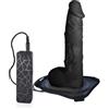 Excellent Power Strap On Vibrante Erection Glow 24 cm