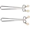 Chisa Novelties Pinzette per Capezzoli Fetish Fantasy Pearl