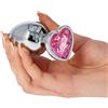 Toyz4lovers Plug Anale Heart Ø 4,4 cm ROSA