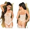 Penthouse Tuta Sexy Eye of the Storm Bianco XL