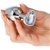 Toyz4lovers Plug Anale Heart Ø 3,2 cm SILVER