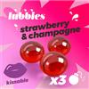 Crushious Olio Massaggio Brazilian Balls Fragola e Champagne