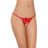 Softline Slip Sexy Open Night Rosso S/L