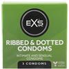 EXS Preservativi Stimolanti EXS Ribbed & Dotted 3pz